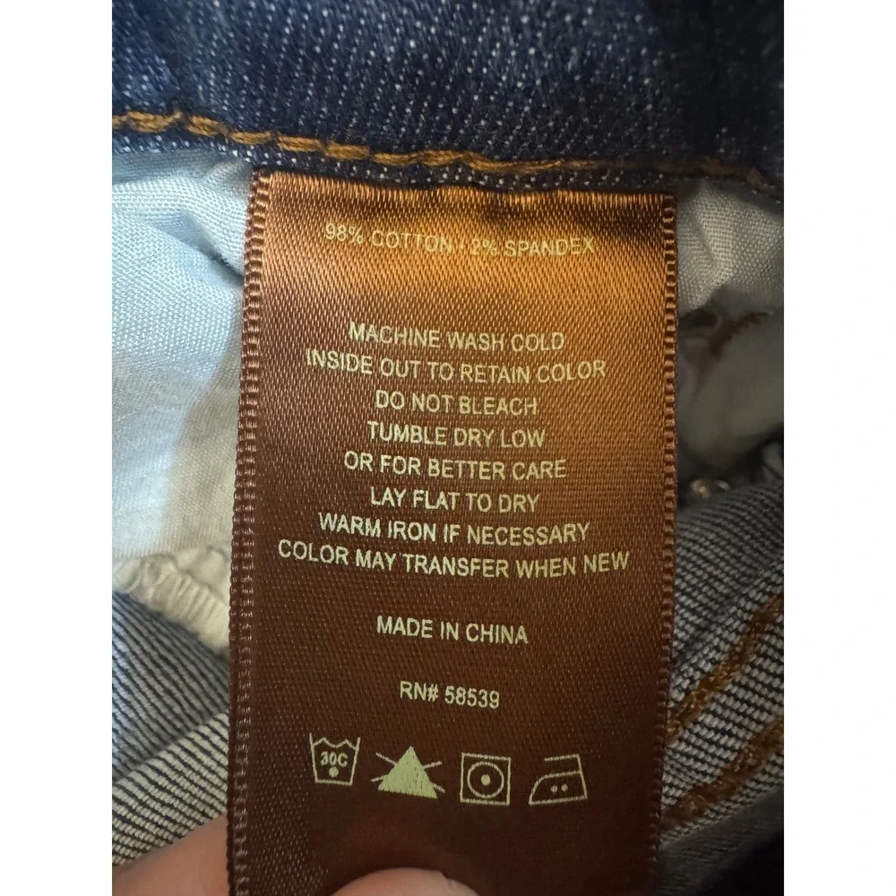 KUT from the Kloth Catherine Boyfriend Jeans Medium Wash Distressed Blue Size 6